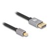 DELOCK καλώδιο mini DisplayPort σε DisplayPort 81091, 8K/60Hz, 32.4 Gbps, 1m, μαύρο | Καλώδια - Αντάπτορες | elabstore.gr