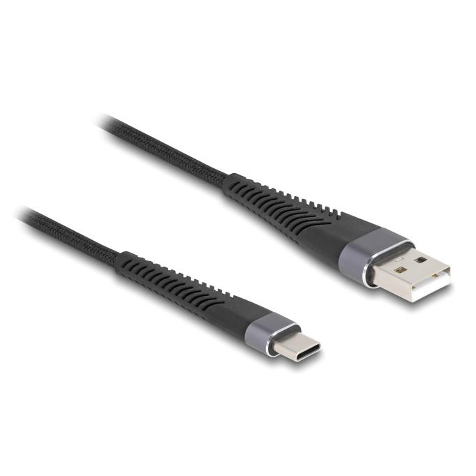 DELOCK καλώδιο USB σε USB-C 81121, 60W, 480Mbps, 1m, μαύρο | eLabstore.gr DELOCK καλώδιο USB σε USB-C 81121, 60W, 480Mbps, 1m, μαύρο | Καλώδια - Αντάπτορες | elabstore.gr