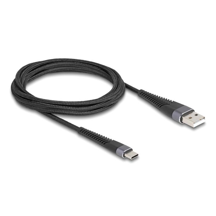 DELOCK καλώδιο USB σε USB-C 81122, 60W, 480Mbps, 2m, μαύρο | eLabstore.gr DELOCK καλώδιο USB σε USB-C 81122, 60W, 480Mbps, 2m, μαύρο | Καλώδια - Αντάπτορες | elabstore.gr