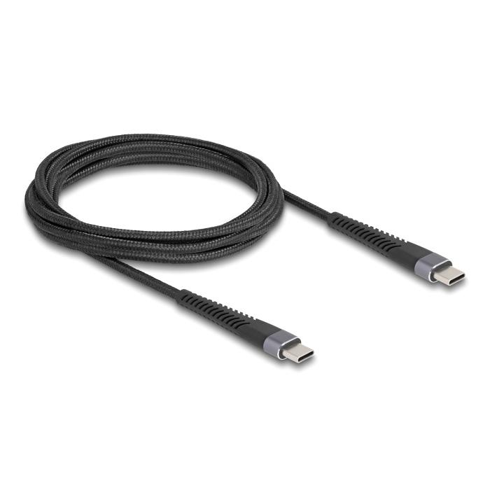 DELOCK καλώδιο USB-C 81125, 60W, 480Mbps, 2m, μαύρο | eLabstore.gr DELOCK καλώδιο USB-C 81125, 60W, 480Mbps, 2m, μαύρο | Καλώδια - Αντάπτορες | elabstore.gr