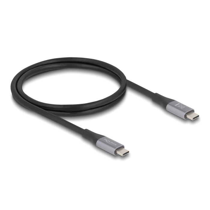 DELOCK καλώδιο USB-C 81191, 240W, 40 Gbps, 8K, 1m, E-Marker, μαύρο | eLabstore.gr DELOCK καλώδιο USB-C 81191, 240W, 40 Gbps, 8K, 1m, E-Marker, μαύρο | Καλώδια - Αντάπτορες | elabstore.gr