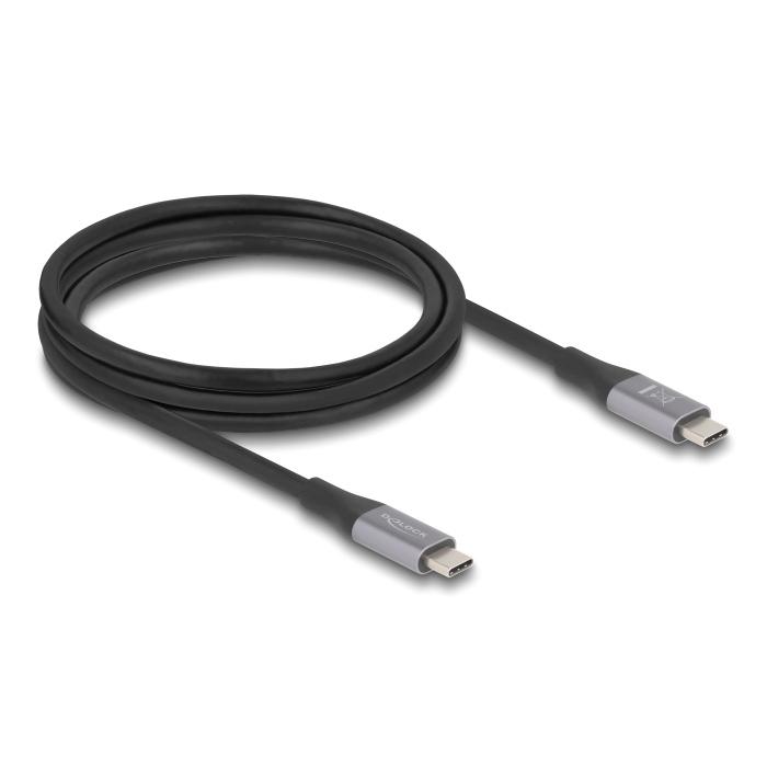 DELOCK καλώδιο USB-C 81192, 240W, 40 Gbps, 8K, 2m, E-Marker, μαύρο | eLabstore.gr DELOCK καλώδιο USB-C 81192, 240W, 40 Gbps, 8K, 2m, E-Marker, μαύρο | Καλώδια - Αντάπτορες | elabstore.gr
