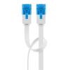 GOOBAY καλώδιο δικτύου 96391, CAT 6A U/UTP, flat, 500MHz, copper, 20m, λευκό | Καλώδια - Αντάπτορες | elabstore.gr