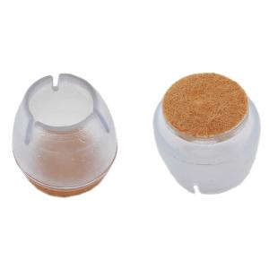 Προστατευτικές τάπες επίπλων AG562D, 25-29mm, διάφανες, 16τμχ | Οικιακός εξοπλισμός | elabstore.gr