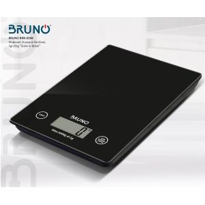 BRUNO BRN-0208 Ψηφιακή Ζυγαριά Κουζίνας 1gr/5kg "Scale in Black" | Ηλεκτρικές συσκευές | elabstore.gr