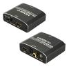 POWERTECH HDMI audio extractor CAB-H181, 4K/60Hz, γκρι | Καλώδια - Αντάπτορες | elabstore.gr