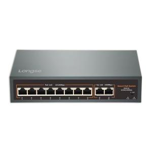 LONGSE PoE switch HT82GA με 8x LAN & 2x WAN θύρες, 10/100/1000Mbps | Δικτυακά | elabstore.gr