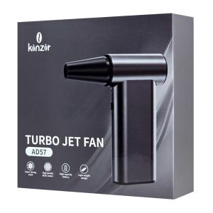 KINZIR ηλεκτρικό air duster AD57, 180W, 8000mAh, γκρι | Εργαλεία | elabstore.gr