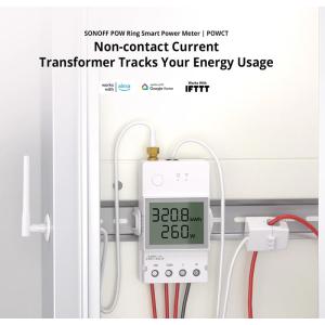 SONOFF smart μετρητής κατανάλωσης ρεύματος POWCT, WiFi, 100A | Εργαλεία | elabstore.gr
