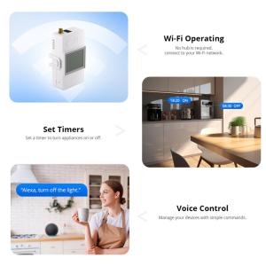 SONOFF smart μετρητής κατανάλωσης ρεύματος POWCT, WiFi, 100A | Εργαλεία | elabstore.gr