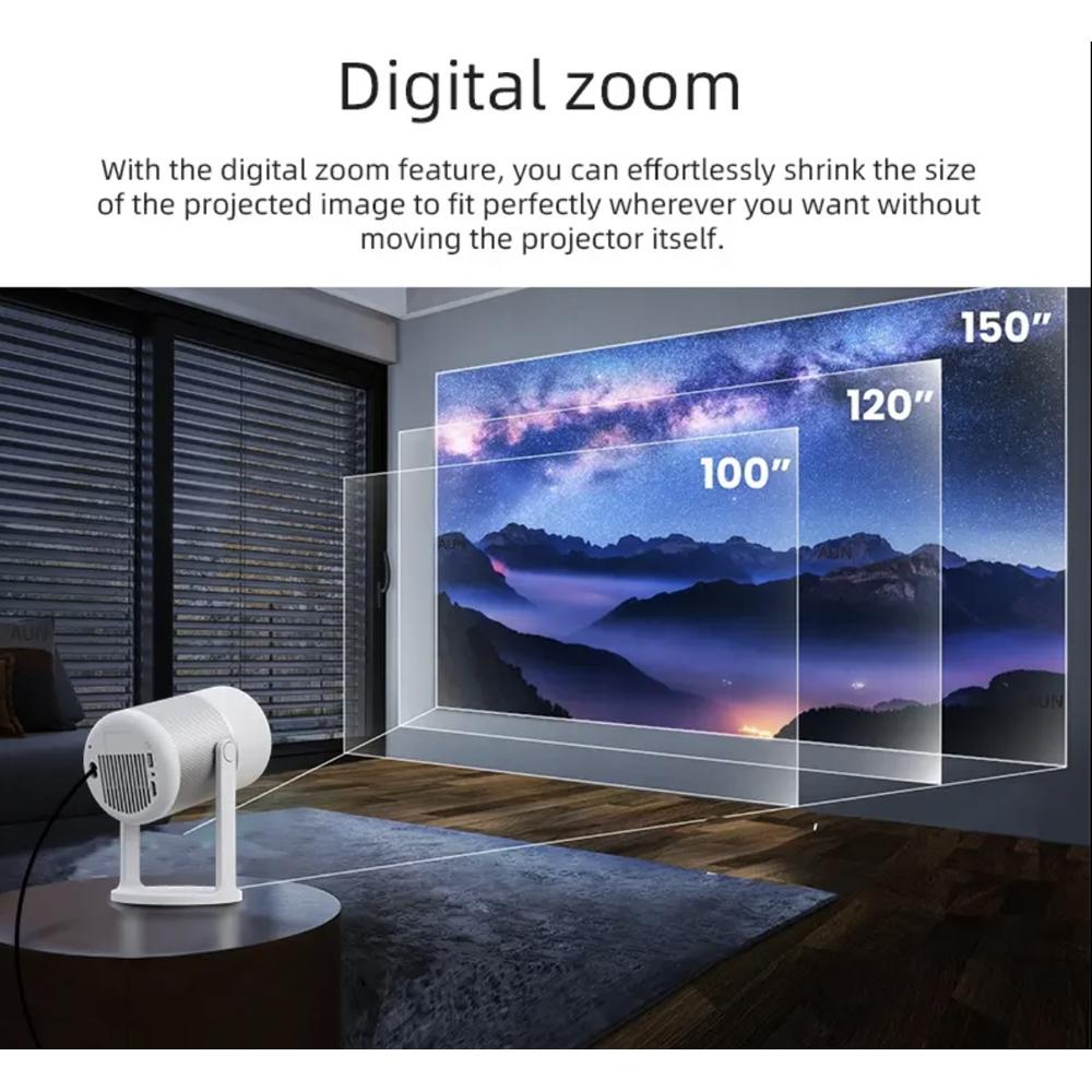 POWERTECH smart βιντεοπροβολέας PT-1305, 1080p, WiFi, Android, 170 ANSI lumens, λευκός | eLabstore.gr POWERTECH smart βιντεοπροβολέας PT-1305, 1080p, WiFi, Android, 170 ANSI lumens, λευκός | Εικόνα & Ήχος | elabstore.gr