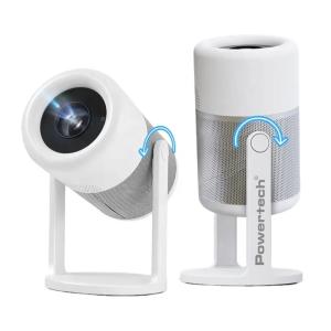 POWERTECH smart βιντεοπροβολέας PT-1305, 1080p, WiFi, Android, 170 ANSI lumens, λευκός | eLabstore.gr POWERTECH smart βιντεοπροβολέας PT-1305, 1080p, WiFi, Android, 170 ANSI lumens, λευκός | eLabstore.gr