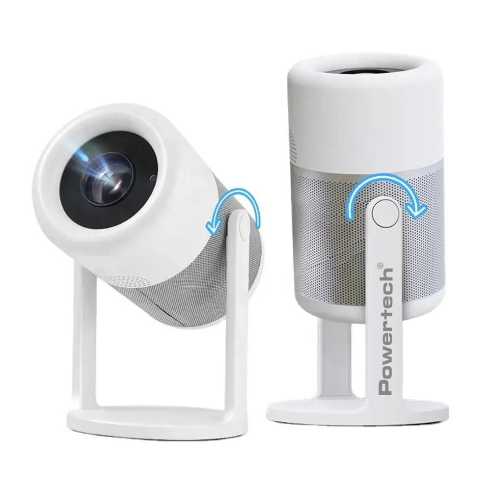 POWERTECH smart βιντεοπροβολέας PT-1305, 1080p, WiFi, Android, 170 ANSI lumens, λευκός | eLabstore.gr POWERTECH smart βιντεοπροβολέας PT-1305, 1080p, WiFi, Android, 170 ANSI lumens, λευκός - Image 6