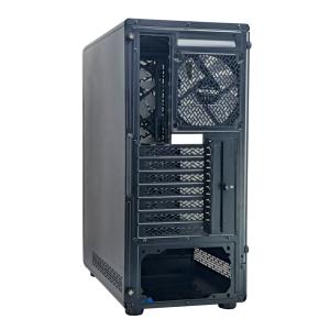POWERTECH Gaming PC Case PT-1309, tempered glass, 4x ARGB fan, ATX, 340x200x436mm, μαύρο | PC & Αναβάθμιση | elabstore.gr