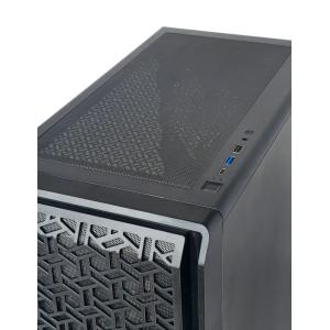 POWERTECH Gaming PC Case PT-1309, tempered glass, 4x ARGB fan, ATX, 340x200x436mm, μαύρο | PC & Αναβάθμιση | elabstore.gr