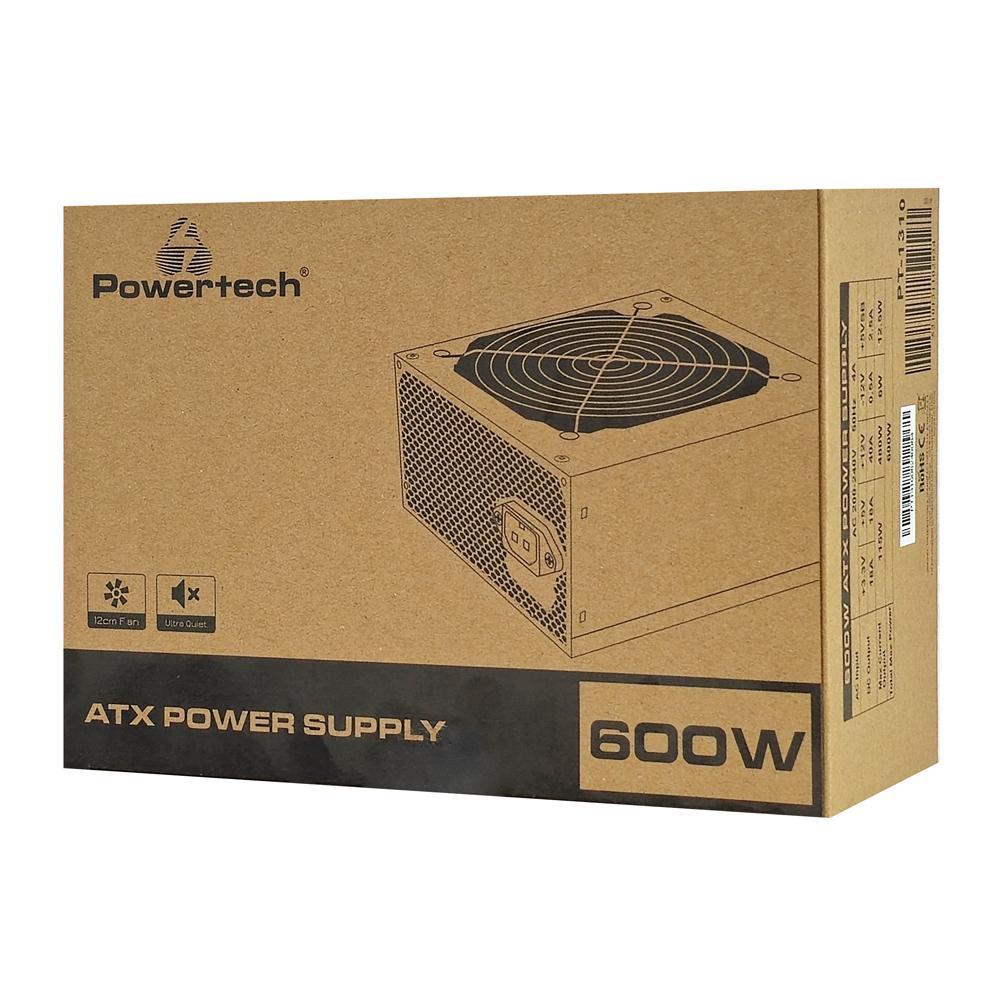 POWERTECH τροφοδοτικό PC PT-1310, 600W, ATX, 120mm Fan | eLabstore.gr POWERTECH τροφοδοτικό PC PT-1310, 600W, ATX, 120mm Fan - Image 6