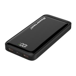 POWERTECH power bank PT-1326 με οθόνη, 10000mAh, 22.5W, μαύρο | Αξεσουάρ κινητών | elabstore.gr