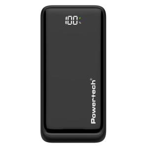 POWERTECH power bank PT-1326 με οθόνη, 10000mAh, 22.5W, μαύρο | Αξεσουάρ κινητών | elabstore.gr