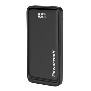 POWERTECH power bank PT-1326 με οθόνη, 10000mAh, 22.5W, μαύρο | Αξεσουάρ κινητών | elabstore.gr