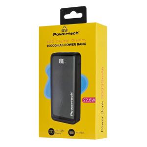 POWERTECH power bank PT-1327 με οθόνη, 20000mAh, 22.5W, μαύρο | eLabstore.gr POWERTECH power bank PT-1327 με οθόνη, 20000mAh, 22.5W, μαύρο | Αξεσουάρ κινητών | elabstore.gr