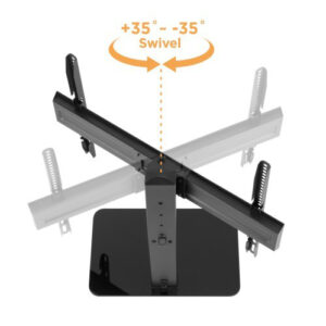 POWERTECH επιτραπέζια βάση PT-1328 για τηλεόραση 37-70", 40kg | Εικόνα & Ήχος | elabstore.gr