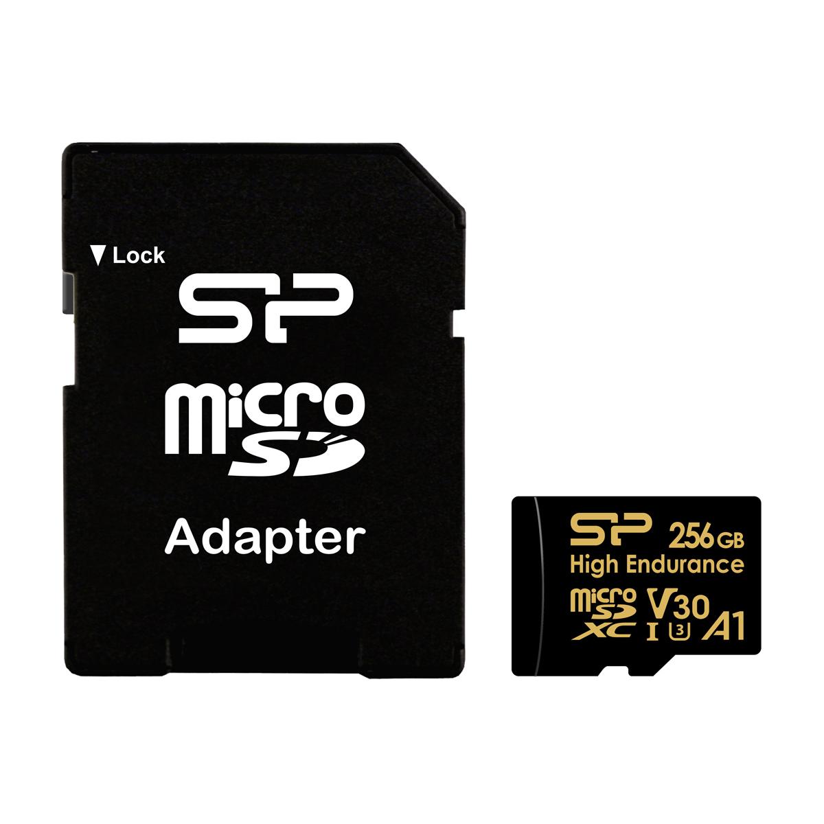 SILICON POWER κάρτα μνήμης microSDHC High Endurance, 256GB, Class 10 UHS-I U3 A1 V30 | eLabstore.gr SILICON POWER κάρτα μνήμης microSDHC High Endurance, 256GB, Class 10 UHS-I U3 A1 V30 | Συνοδευτικά PC | elabstore.gr