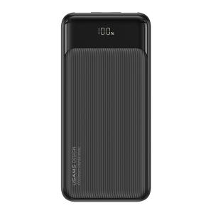 USAMS power bank US-CD198, 3x θύρες εξόδου, 10000mAh, 10W, μαύρο | Αξεσουάρ κινητών | elabstore.gr