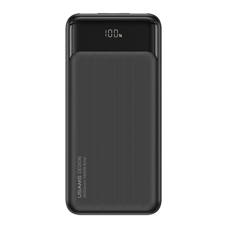 USAMS power bank US-CD198, 3x θύρες εξόδου, 10000mAh, 10W, μαύρο | eLabstore.gr USAMS power bank US-CD198, 3x θύρες εξόδου, 10000mAh, 10W, μαύρο | Αξεσουάρ κινητών | elabstore.gr