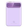 USAMS power bank US-CD214, 2x έξοδοι, wireless, 10000mAh, 20W, μωβ | Αξεσουάρ κινητών | elabstore.gr