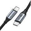 CABLETIME καλώδιο USB-C CMCM100W, 100W PD, 480Mbps, 1.5m, μαύρο | eLabstore.gr CABLETIME καλώδιο USB-C CMCM100W, 100W PD, 480Mbps, 1.5m, μαύρο | Καλώδια - Αντάπτορες | elabstore.gr