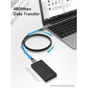 CABLETIME καλώδιο USB-C CMCM100W, 100W PD, 480Mbps, 1.5m, μαύρο | eLabstore.gr CABLETIME καλώδιο USB-C CMCM100W, 100W PD, 480Mbps, 1.5m, μαύρο | Καλώδια - Αντάπτορες | elabstore.gr