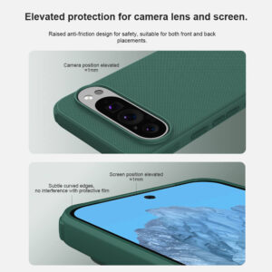 NILLKIN θήκη Super Frosted Shield Pro Magnetic για Google Pixel 9/9 Pro, μαύρη | Αξεσουάρ κινητών | elabstore.gr