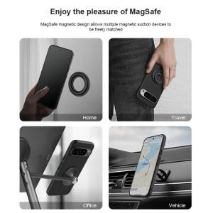 NILLKIN θήκη Super Frosted Shield Pro Magnetic για Google Pixel 9 Pro XL, μαύρη | Αξεσουάρ κινητών | elabstore.gr