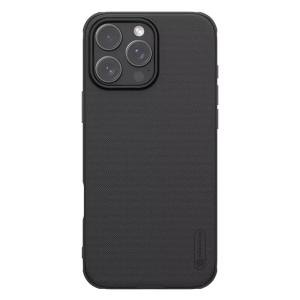 NILLKIN θήκη Super Frosted Shield Pro για iPhone 16 Pro, μαύρη | Αξεσουάρ κινητών | elabstore.gr