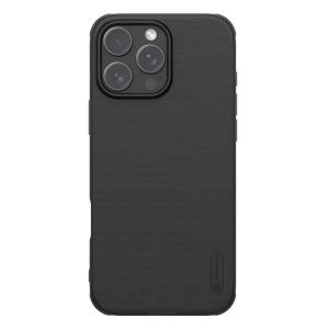 NILLKIN θήκη Super Frosted Shield Pro για iPhone 16 Pro Max, μαύρη | Αξεσουάρ κινητών | elabstore.gr