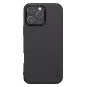 NILLKIN θήκη Super Frosted Shield Pro Magnetic για iPhone 16 Pro, μαύρη | Αξεσουάρ κινητών | elabstore.gr