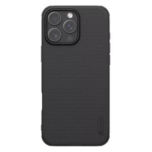 NILLKIN θήκη Super Frosted Shield Pro Magnetic για iPhone 16 Pro Max, μαύρη | Αξεσουάρ κινητών | elabstore.gr