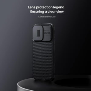 NILLKIN θήκη CamShield Pro για iPhone 16 Plus, μαύρη | Αξεσουάρ κινητών | elabstore.gr