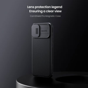 NILLKIN θήκη CamShield Pro Magnetic για iPhone 16 Pro, μαύρη | Αξεσουάρ κινητών | elabstore.gr