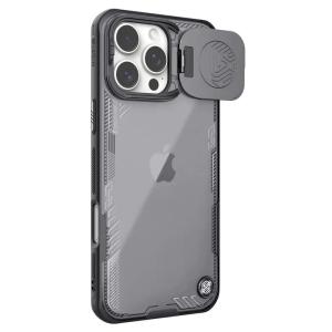 NILLKIN θήκη Iceblade Prop για iPhone 16 Pro, διάφανη-μαύρη | Αξεσουάρ κινητών | elabstore.gr