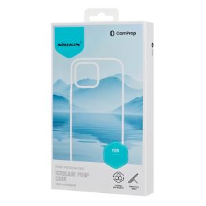 NILLKIN θήκη Iceblade Prop για iPhone 16 Pro, διάφανη-μαύρη | Αξεσουάρ κινητών | elabstore.gr