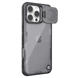 NILLKIN θήκη Iceblade Prop για iPhone 16 Pro Max, διάφανη-μαύρη | Αξεσουάρ κινητών | elabstore.gr
