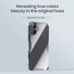 NILLKIN θήκη Nature TPU Pro για iPhone 16, διάφανη | Αξεσουάρ κινητών | elabstore.gr