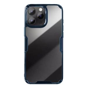 NILLKIN θήκη Nature TPU Pro για iPhone 16 Pro Max, διάφανη-μπλε | Αξεσουάρ κινητών | elabstore.gr