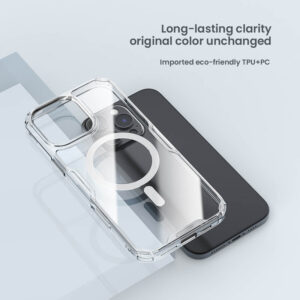 NILLKIN θήκη Nature TPU Pro Magnetic για iPhone 16 Pro, διάφανη | Αξεσουάρ κινητών | elabstore.gr