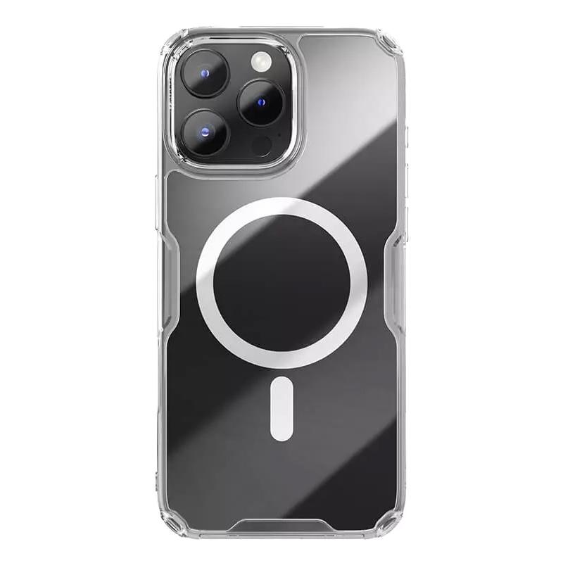 NILLKIN θήκη Nature TPU Pro Magnetic για iPhone 16 Pro Max, διάφανη | eLabstore.gr NILLKIN θήκη Nature TPU Pro Magnetic για iPhone 16 Pro Max, διάφανη | Αξεσουάρ κινητών | elabstore.gr