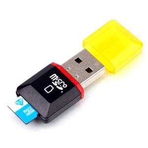 Card reader AK242C για micro SD κάρτα μνήμης, USB, μαύρο | Συνοδευτικά PC | elabstore.gr