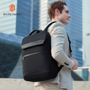 ARCTIC HUNTER τσάντα πλάτης B00671 με θήκη laptop 15.6", 16L, μαύρη | Προσωπική Φροντίδα | elabstore.gr