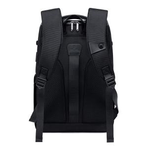 ARCTIC HUNTER τσάντα πλάτης B00675 με θήκη laptop 15.6", USB, 15L, μαύρη | Προσωπική Φροντίδα | elabstore.gr
