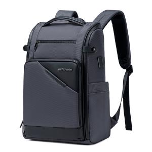 ARCTIC HUNTER τσάντα πλάτης B00675 με θήκη laptop 15.6", USB, 15L, γκρι | Προσωπική Φροντίδα | elabstore.gr